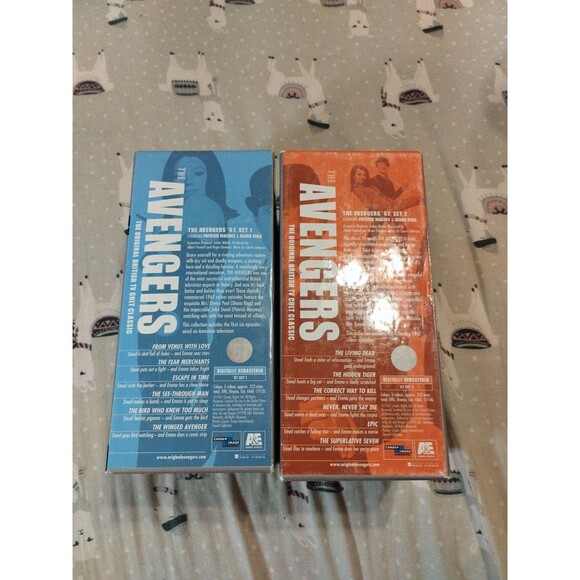 The Avengers '67 Sets 1 & 2. Volumes 1-6 On VHS - Picture 4 of 8